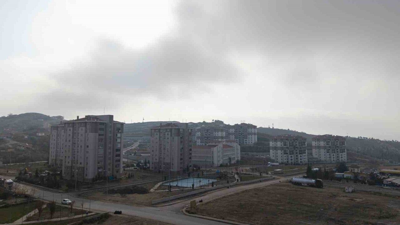 Kırıkkale'de Kartpostallık 'Sis Denizi' Havadan Görüntülendi