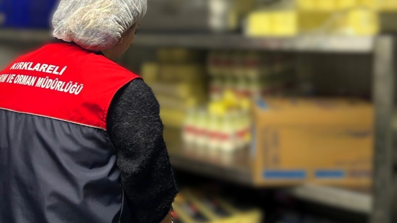 Kırklareli’de Sıkı Gıda Denetimi: Kaşar ve Sucuklara El Konuldu