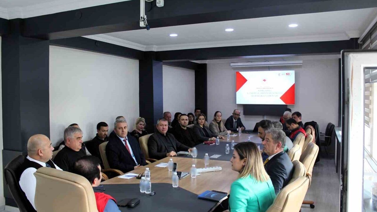 Kırklareli’de Tarımsal Kuraklık Toplantısı — Dr. Hasan Tanrıseven Başkanlığında