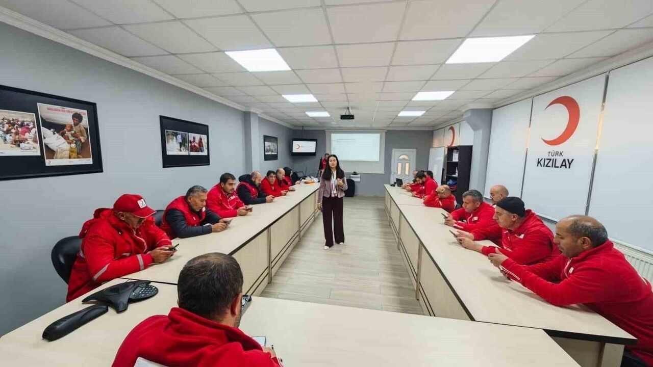 Kızılay Muş’ta Afet Yönetimi Tatbikatı — 4 Gün, 14 Modül