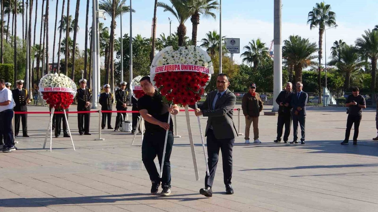 KKTC'nin 42. Kuruluş Yıldönümü Mersin'de Törenle Kutlandı