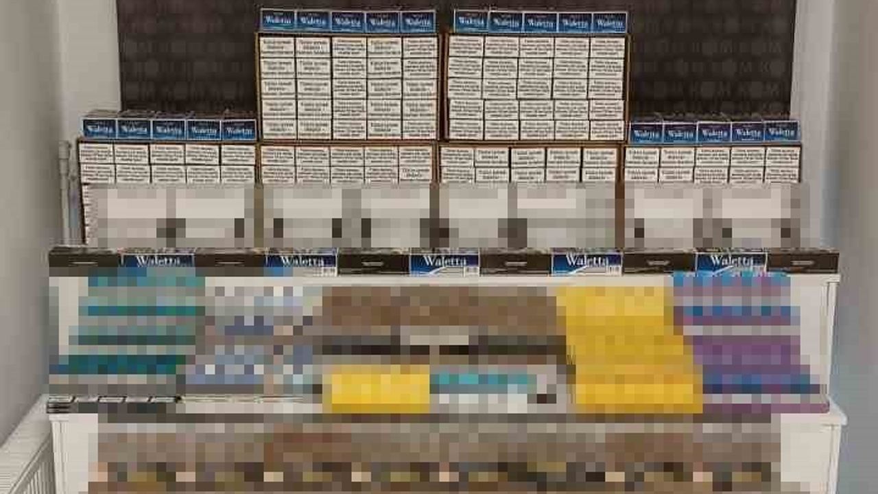 Kocaeli’de 158 Bin Kaçak Makaron Ele Geçirildi: 1 Gözaltı