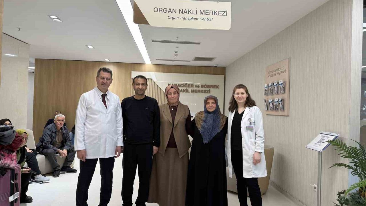 Kocaeli'de Kayınvalide 20 Yıllık Damadına Böbreğini Verdi