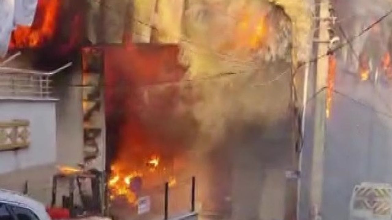 Kocaeli'de Parfüm Dolum Fabrikasında Yangın: 6 Ölü, 1 Yaralı