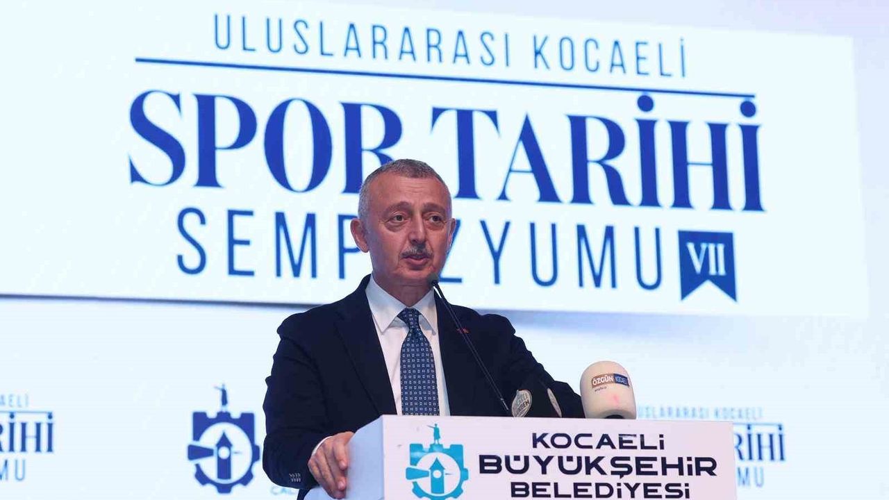 Kocaeli'de Spor Müzesi Çağrısı: Tahir Büyükakın Sempozyumda Vurguladı