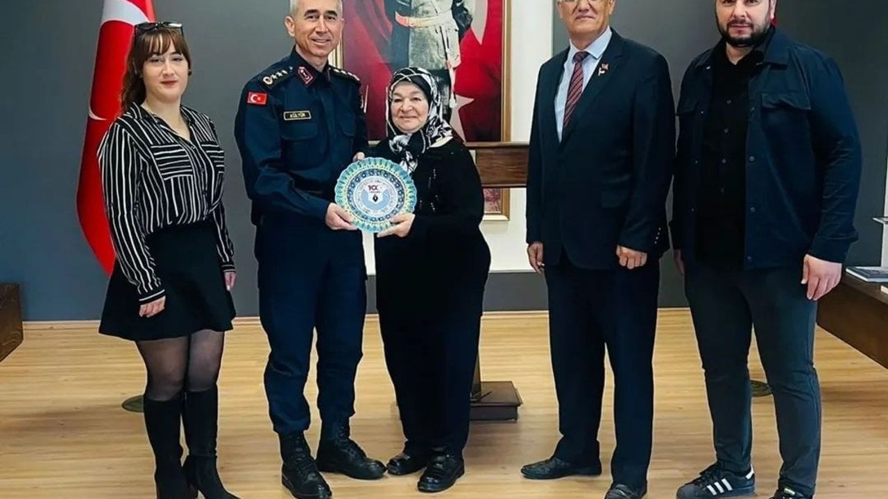 Komutan Vedat Kültür ile 2025-2026 Hedefleri: Yüzüncü Yıl Derneği'nden Nezaket Ziyareti