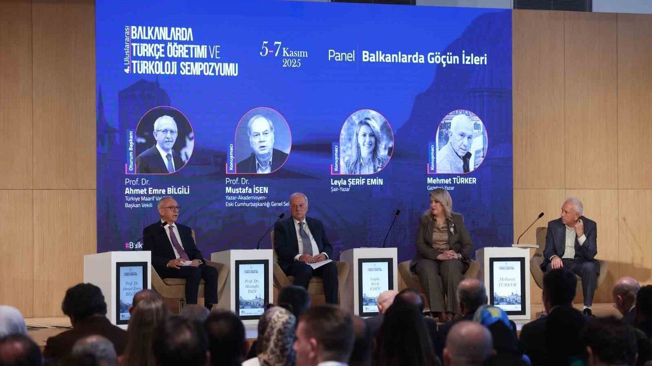 Konya'da 4. Uluslararası Balkanlarda Türkçe Öğretimi ve Türkoloji Sempozyumu başladı