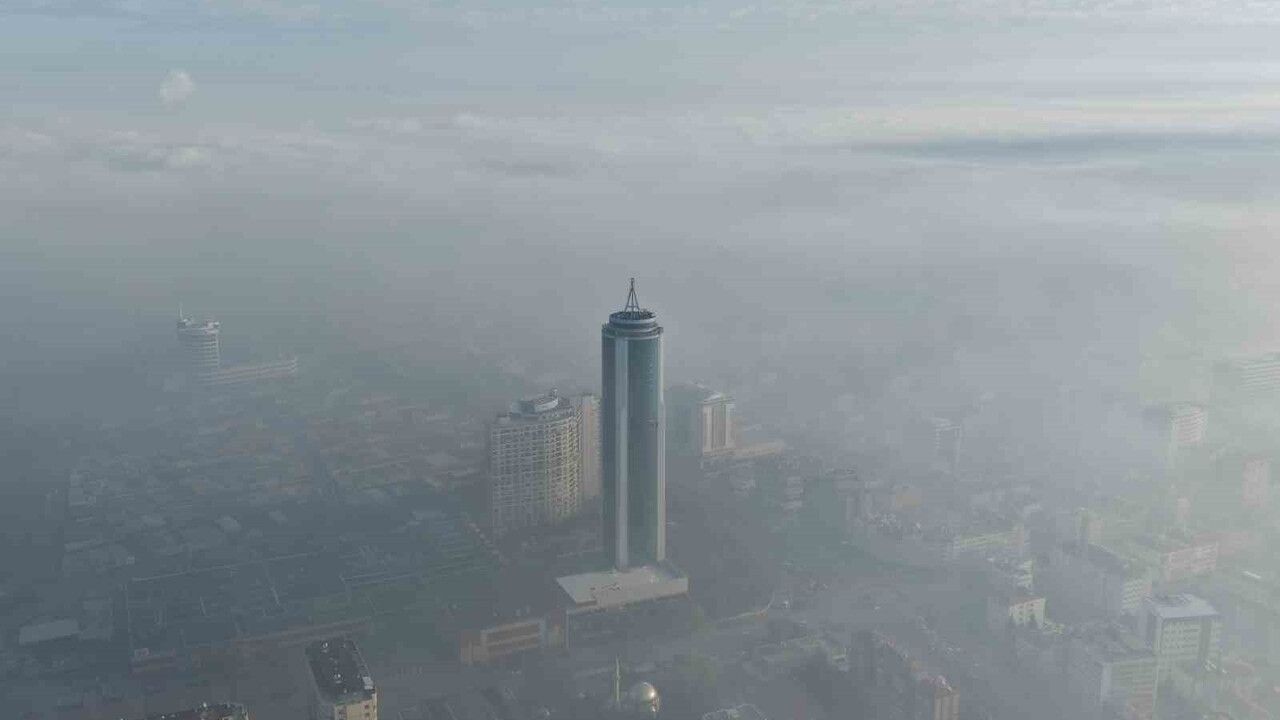Konya'da Kartpostallık Sis Manzarası: Dron Görüntüleri