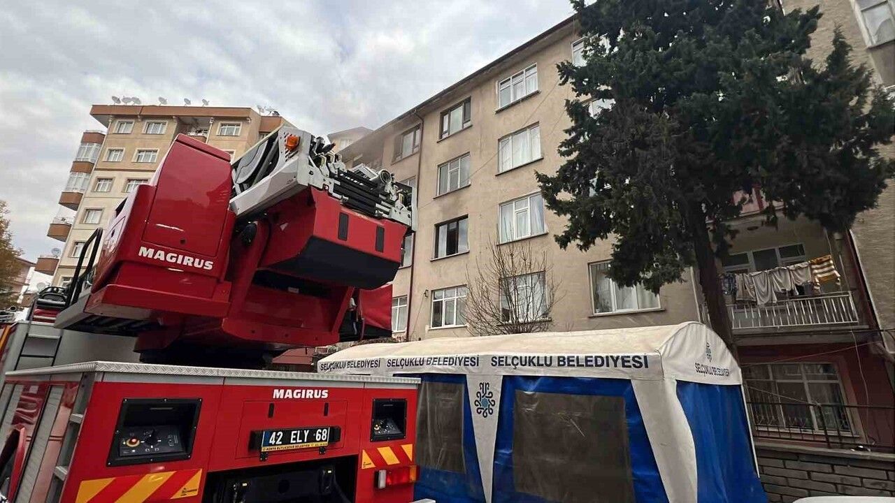 Konya'da Kombi Patlaması: 1 Kişi Dumandan Etkilendi