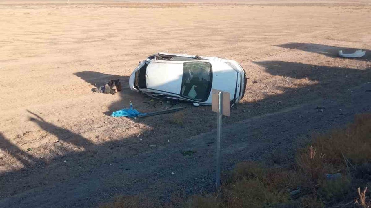 Konya Ereğli'de Otomobil Takla Attı: 6 Yaralı