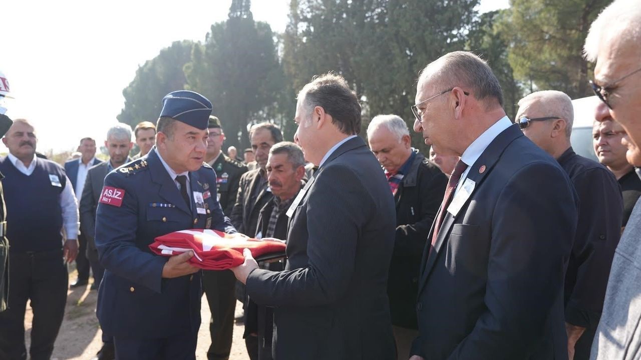 Kore Gazisi Osman Nuri Özer Turgutlu’da Son Görevine Uğurlandı