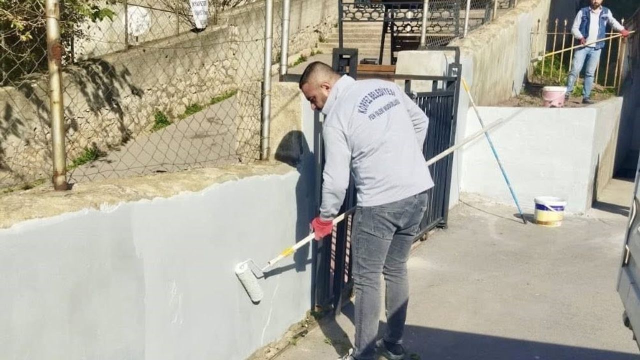 Körfez Belediyesi'nden Okullara Estetik Dokunuş: Kışladüzü İlkokulu Yenileniyor