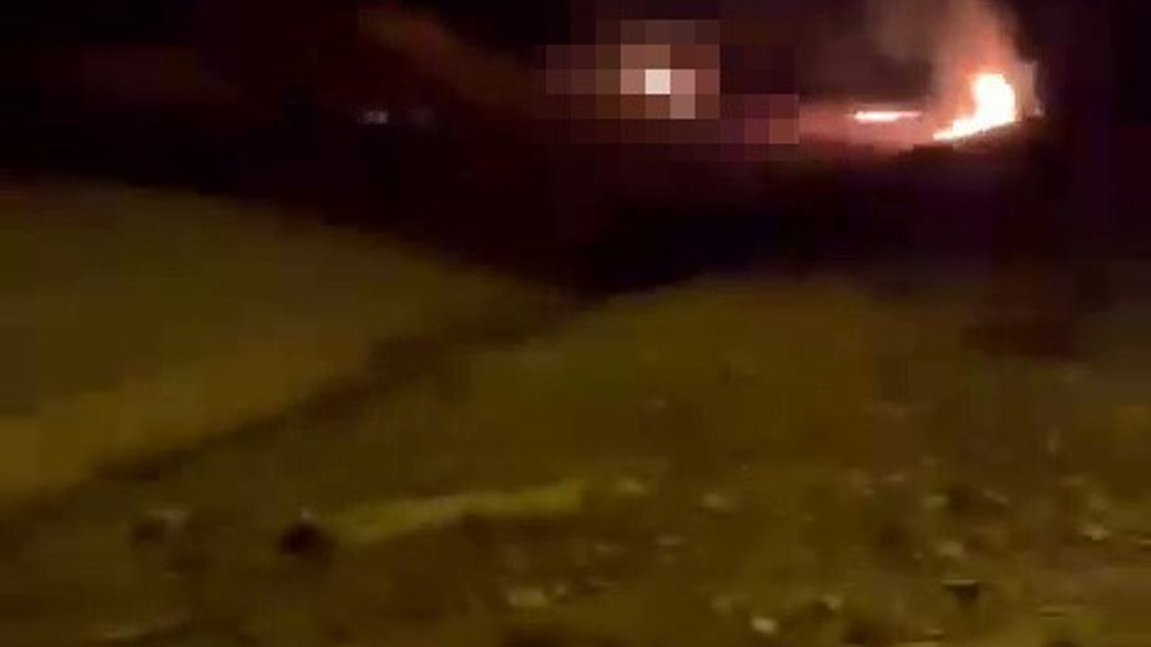 Korkuteli'de motosiklet devrildi: Rıza Simav alevler içinde hayatını kaybetti