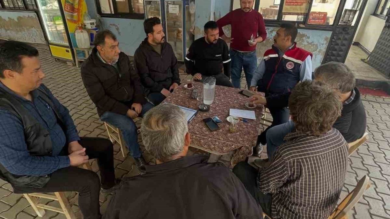 Köşk’te 'Cuma Buluşmaları': Çiftçilere Şap, ÇKS 2026 ve Zeytin Zararlıları Eğitimi