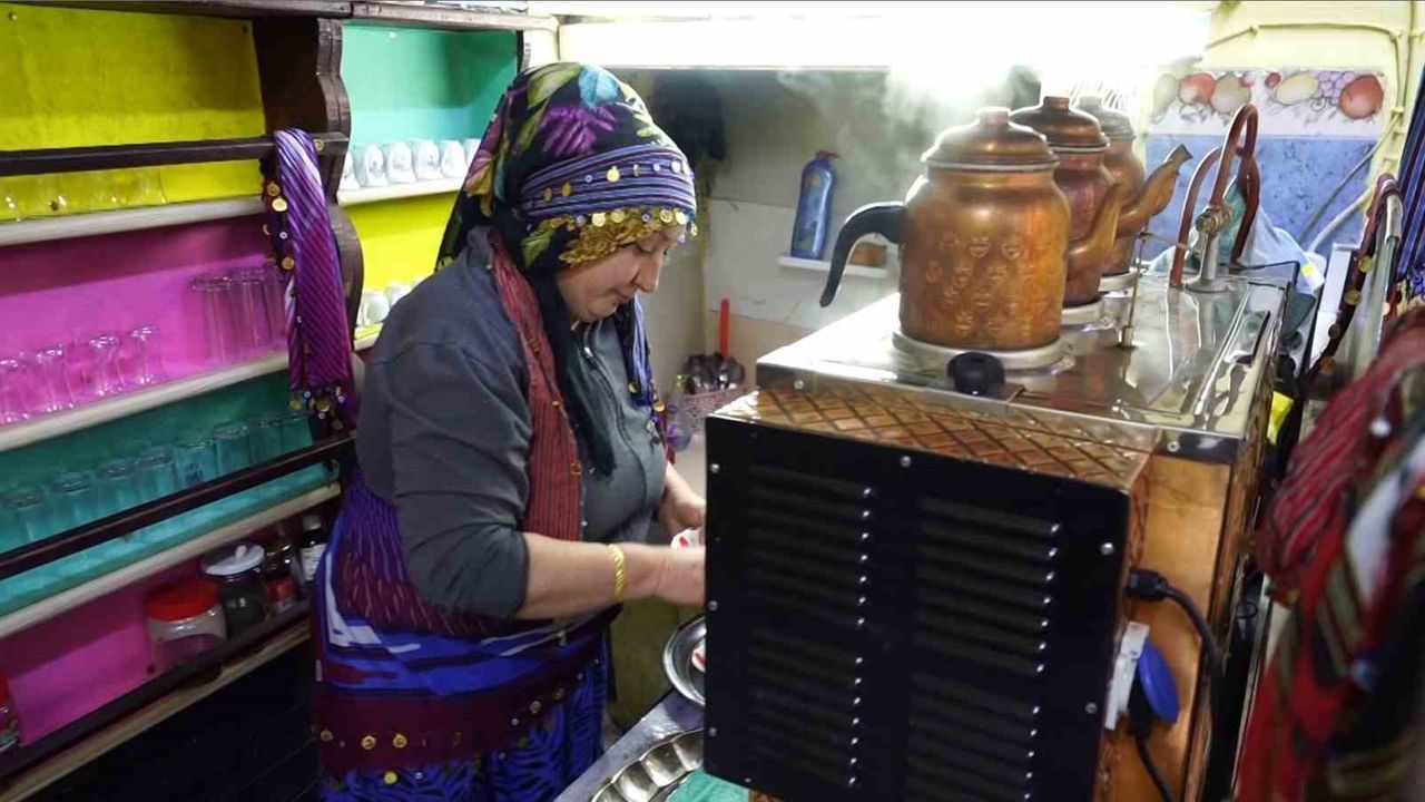 Kulakkaya Yaylası'nda Naciye Ateş'in Yöresel Çay Ocağı