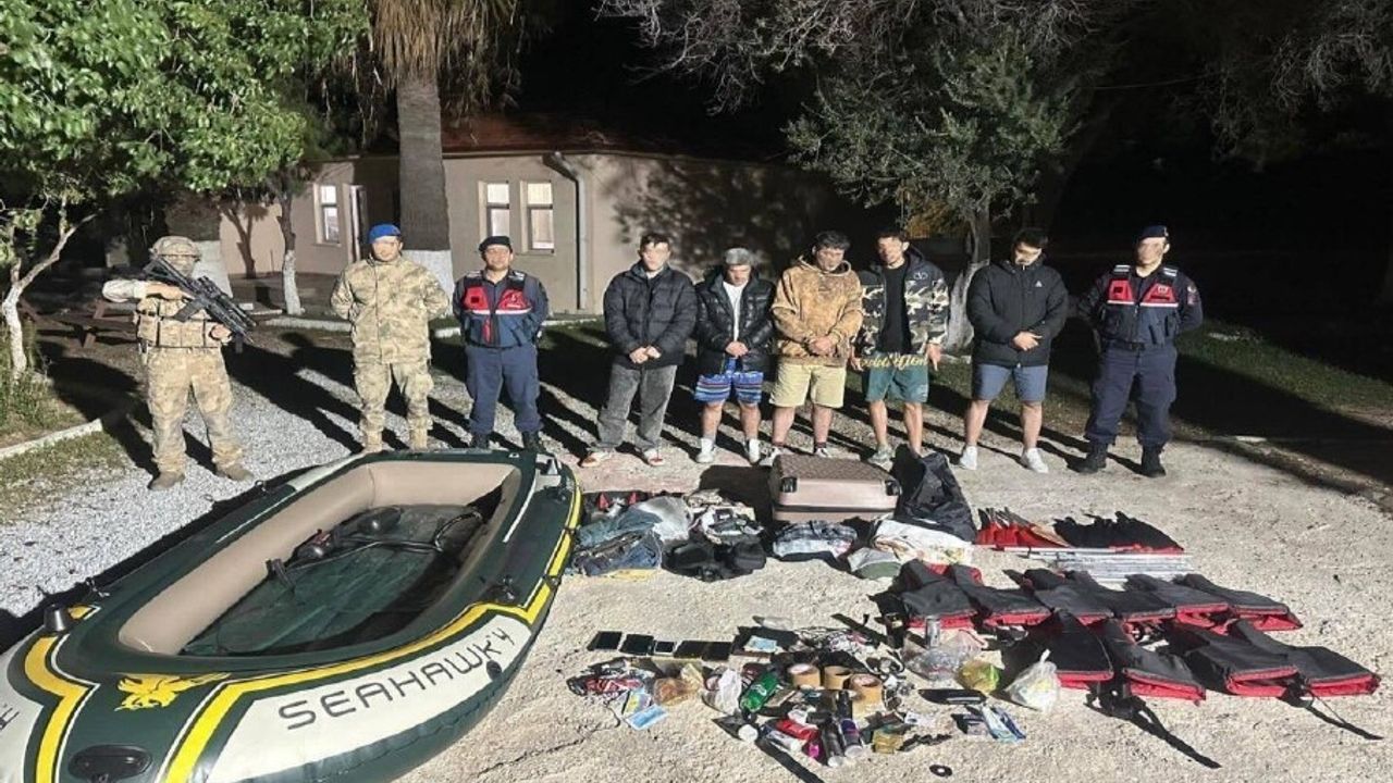 Kuşadası'nda Yasa Dışı Geçiş Girişimi: 5 Düzensiz Göçmen Yakalandı