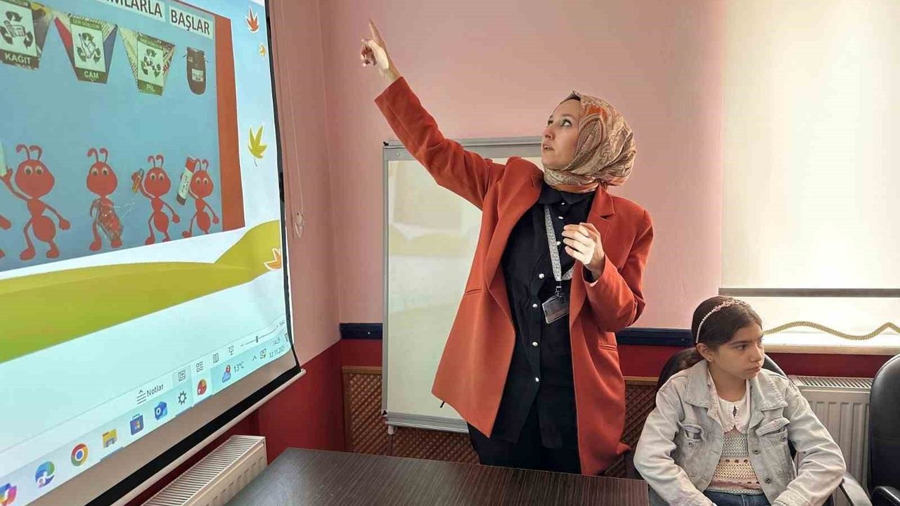 Kütahya Belediyesi'nden özel öğrencilere Sıfır Atık Eğitimi