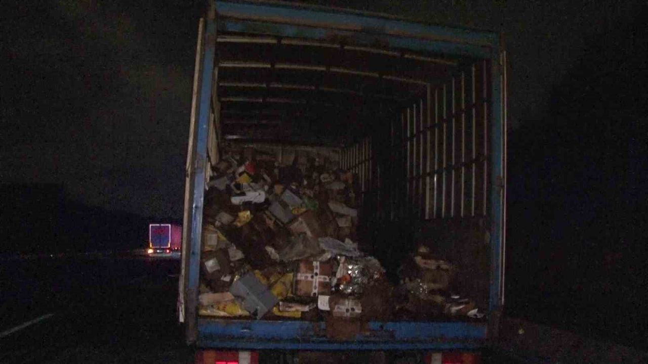 Kuzey Marmara Otoyolu'nda Kamyon Yangını: Lastikten Araça Sıçradı