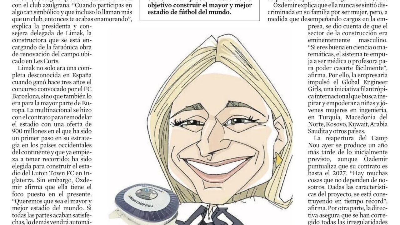 Limak ve Ebru Özdemir: Yenilenen Spotify Camp Nou İspanya'nın Gündeminde