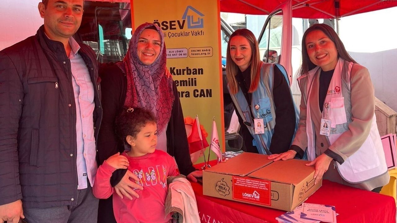 LÖSEV Mutlu Et Projesi Denizli'de: Kanserle Mücadele Eden Ailelere Et Yardımı