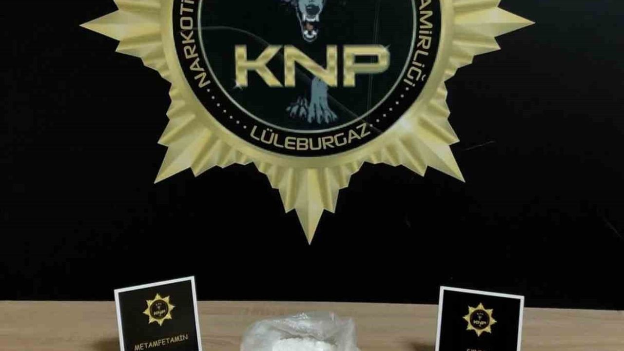 Lüleburgaz’da Motosiklette Uyuşturucu Operasyonu: 508 Gram Metamfetamin Ele Geçirildi