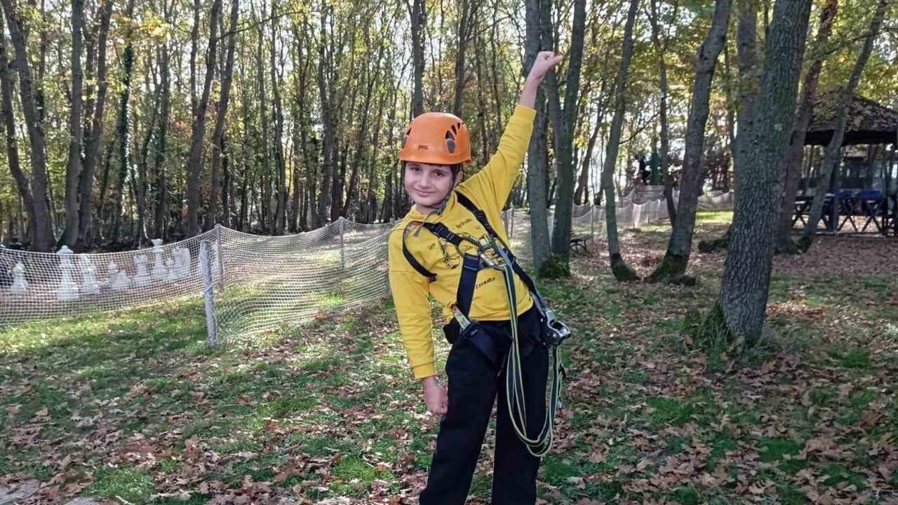 Macera Park’ta Özel Eğitim Öğrencilerine Adrenalin ve Doğa Deneyimi