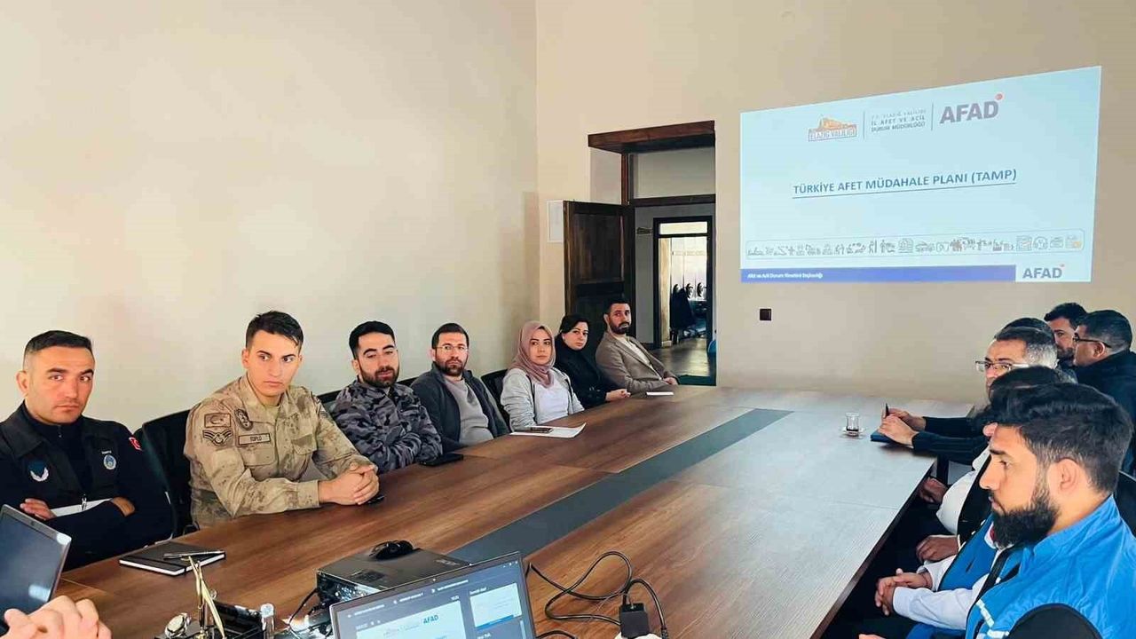 Maden'de TAMP Toplantısı: Afet Müdahale Hazırlıkları Gözden Geçirildi