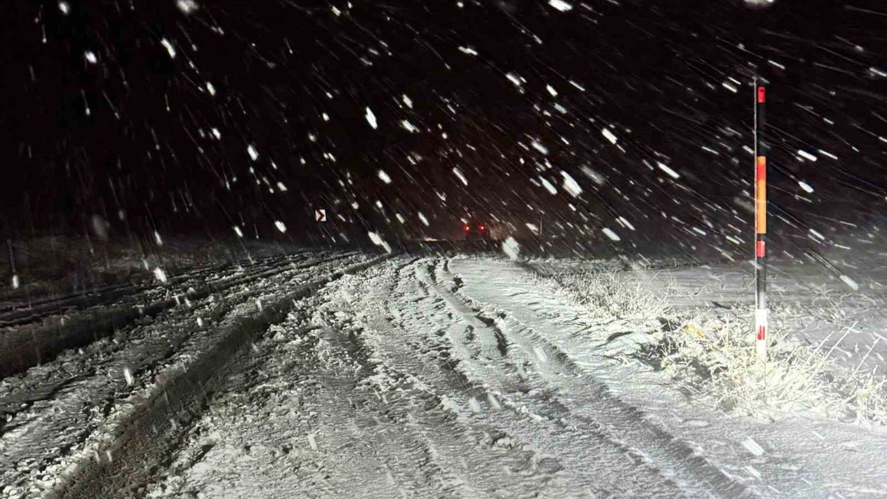 Malatya'da Kırsal Alanlarda Kar Yağışı: Akçadağ ve Darende Etkilendi