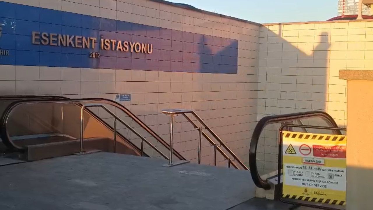 Maltepe Esenkent Metrosunda İntihar Girişimi — Yolcu Hastaneye Kaldırıldı