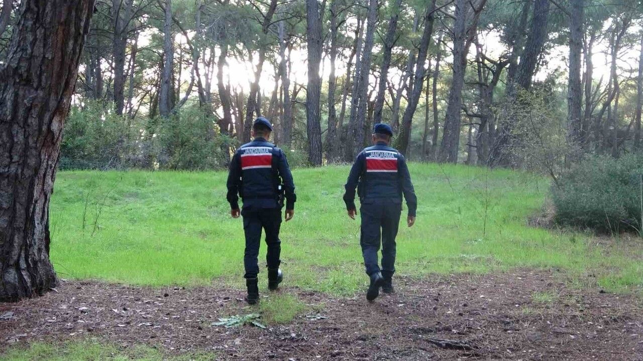 Manavgat'ta Jandarma Sorgun Ormanlarında Mangal ve Ateş Denetimi