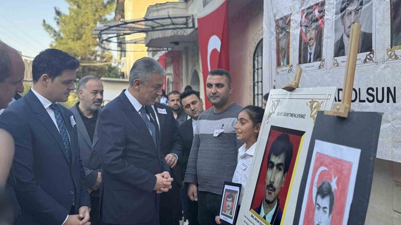 Mardin Savur Başkavak'ta 31 Yıl Sonra Şehit Öğretmenler Anıldı
