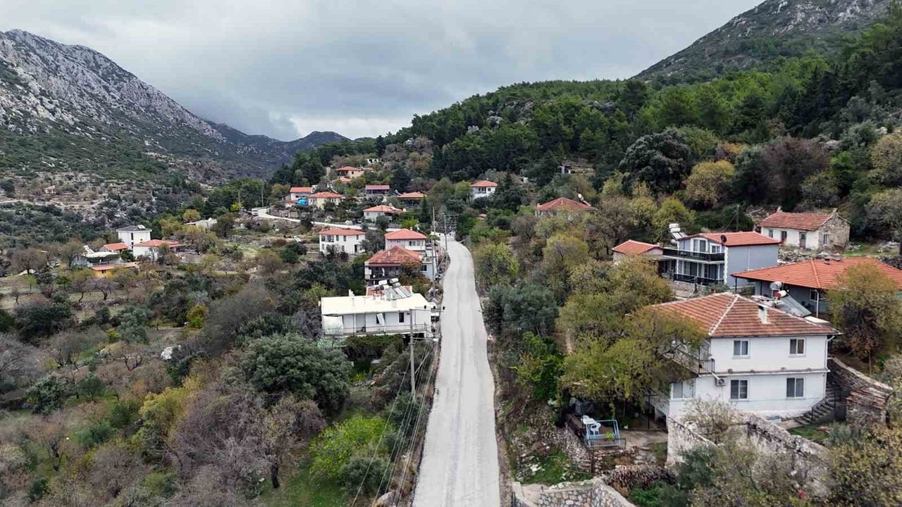 Marmaris'te 45 Milyon TL'lik Yol Yatırımı Tamamlandı