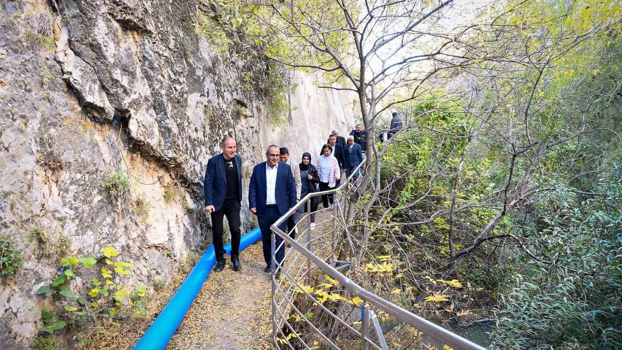 MASKİ’den Darende’ye Kalıcı Su Çözümü: Tohma Kanyonu’ndan Cazibe Hatları