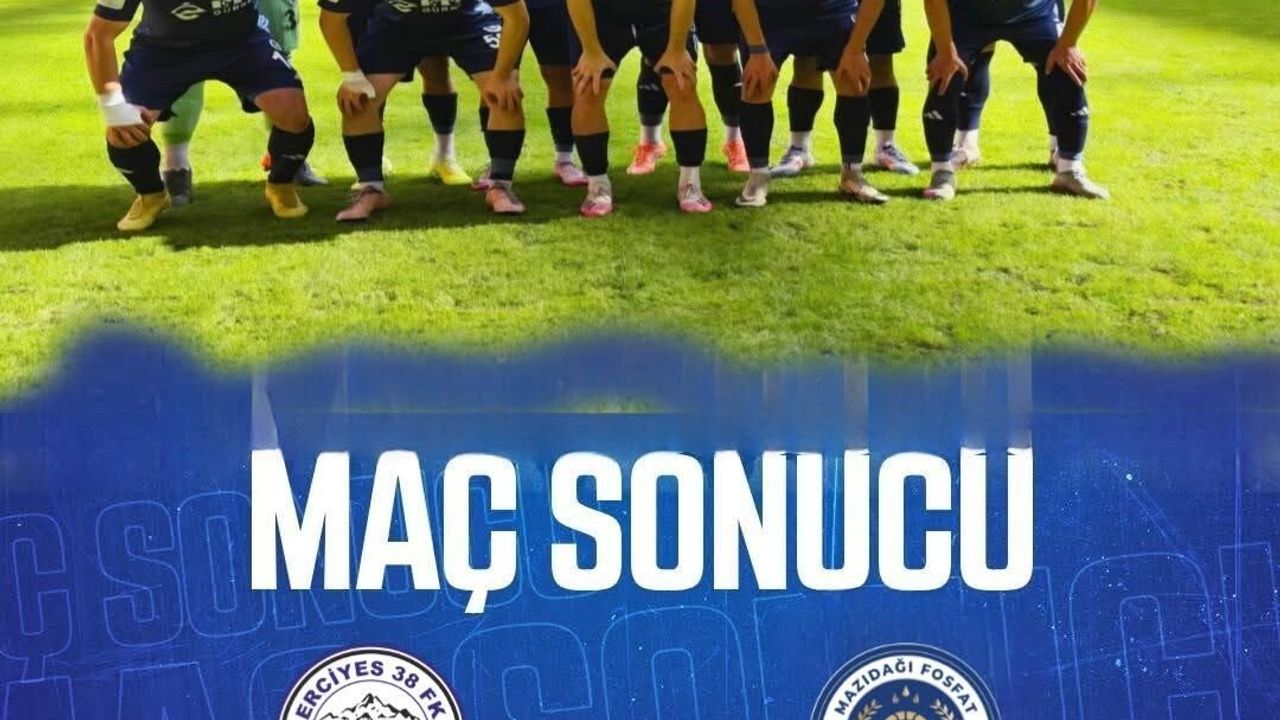 Mazıdağı Fosfatspor 1-1 Erciyes 38 FSK — Nesine 3. Lig 2. Grup