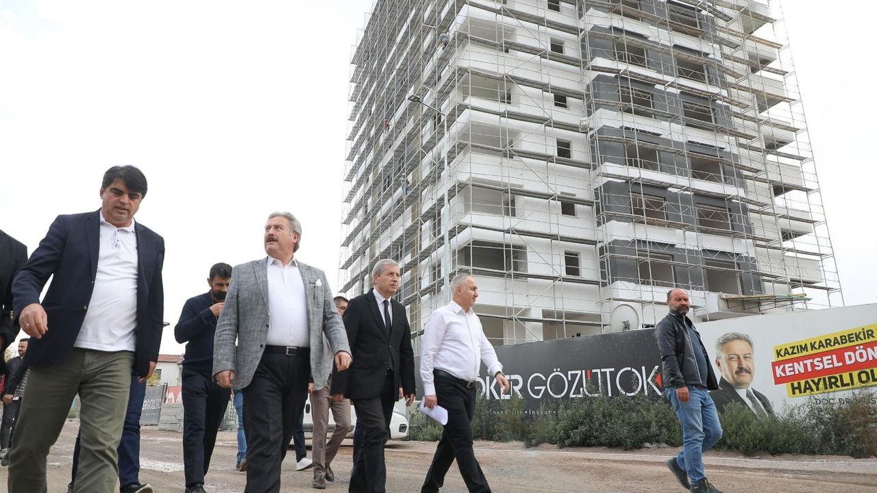 Melikgazi'de 8 Bölgede Kentsel Dönüşüm Çalışmaları Sürüyor