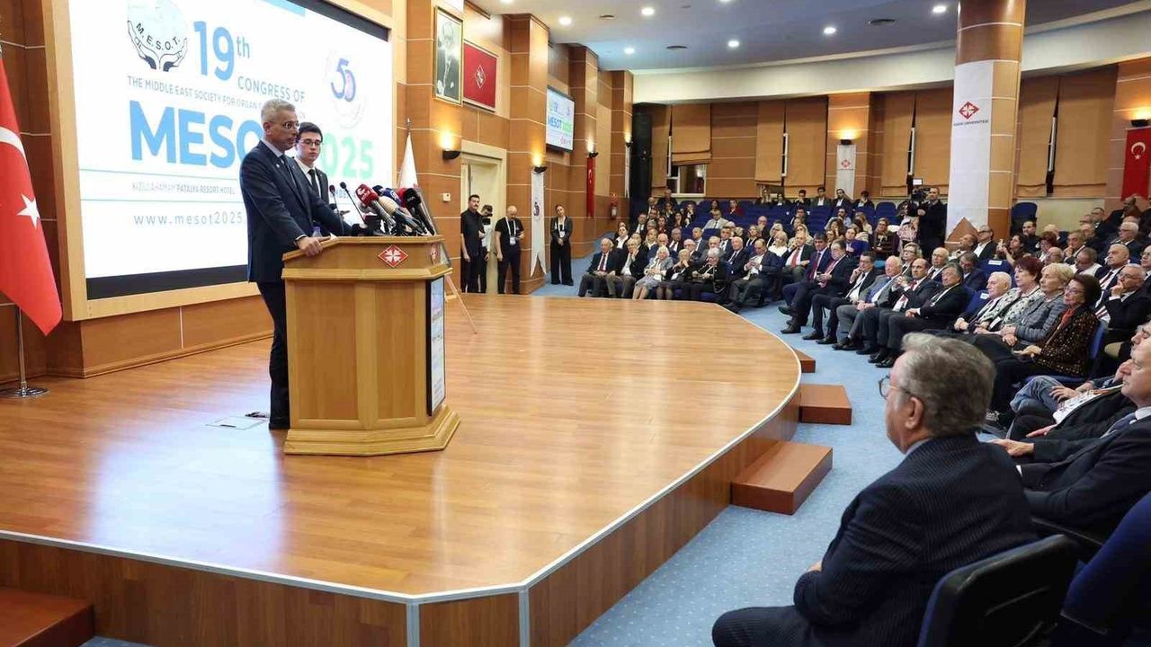 Memişoğlu: Türkiye 5 Bin Nakil ve 149 Merkezle Dünyaya Örnek