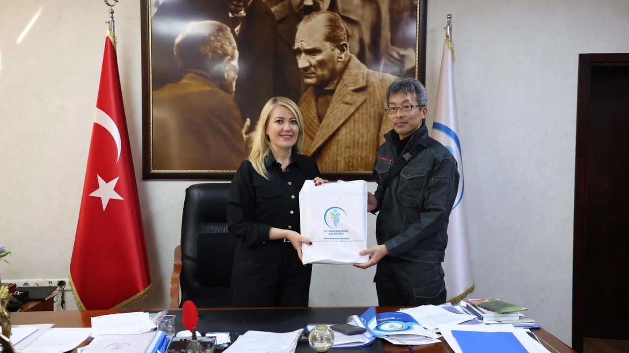 Merkezefendi Belediyesi Ryukyus Üniversitesi Heyetini Ağırladı