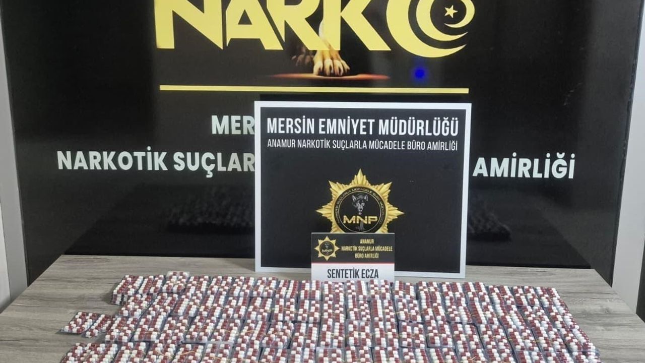 Mersin'de Bir Haftada 128 Narkotik Operasyonu: 146 Gözaltı