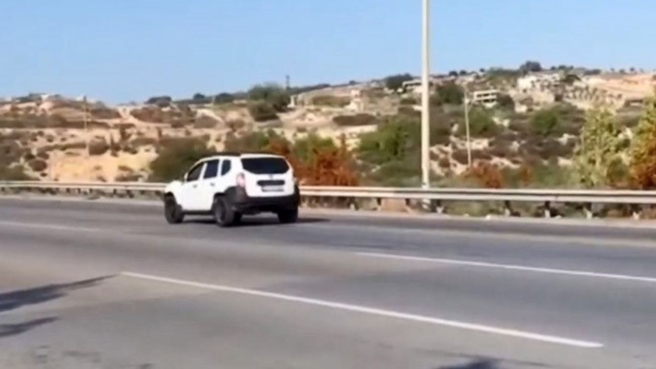 Mersin'de otoyolda geri giden sürücüye 9 bin 267 TL ceza