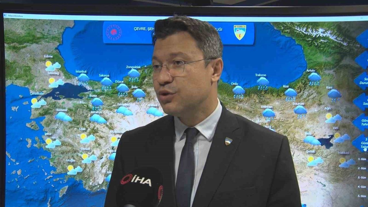 Meteoroloji Genel Müdürlüğü: Ülke Genelinde 3 Gün Boyunca Yağış Bekleniyor