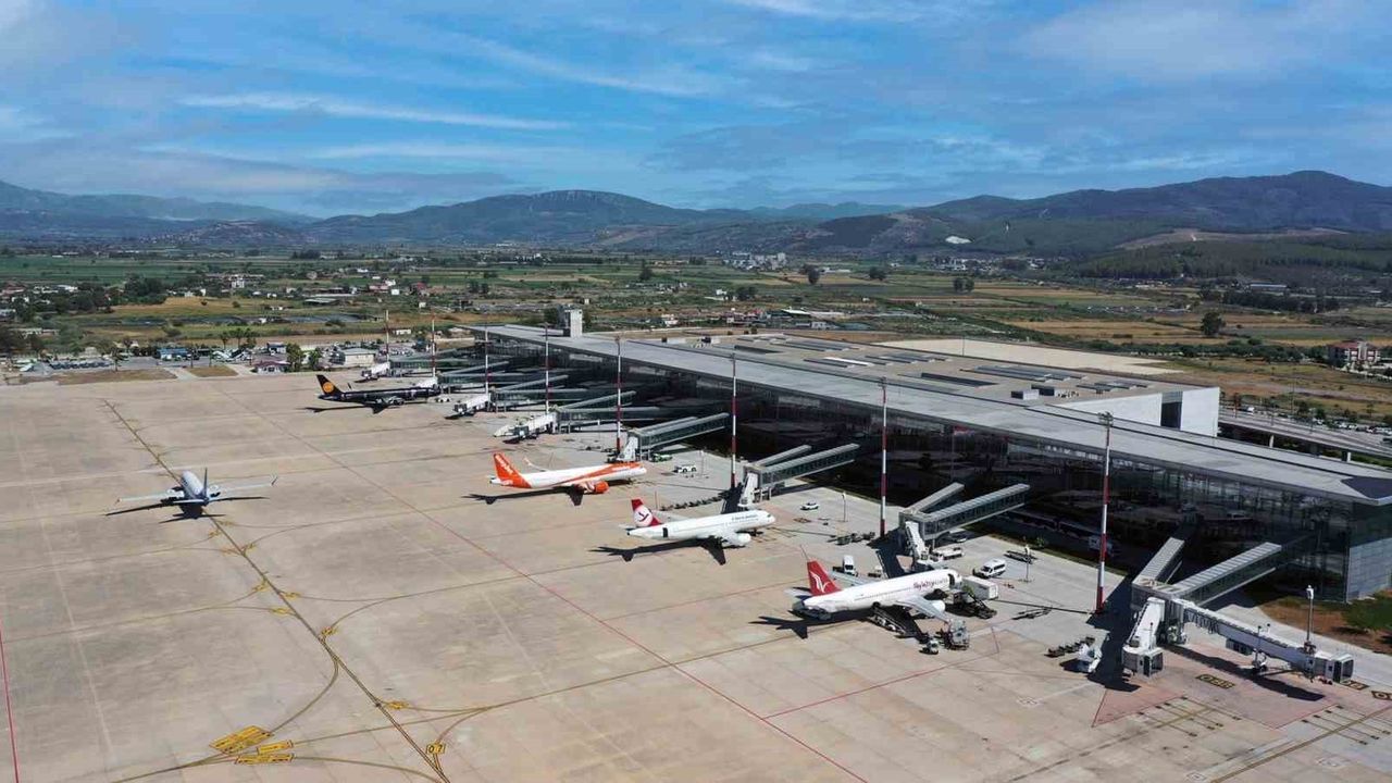 Milas-Bodrum Havalimanı 10 Ayda 4 milyon 177 bin 364 Yolcuya Hizmet