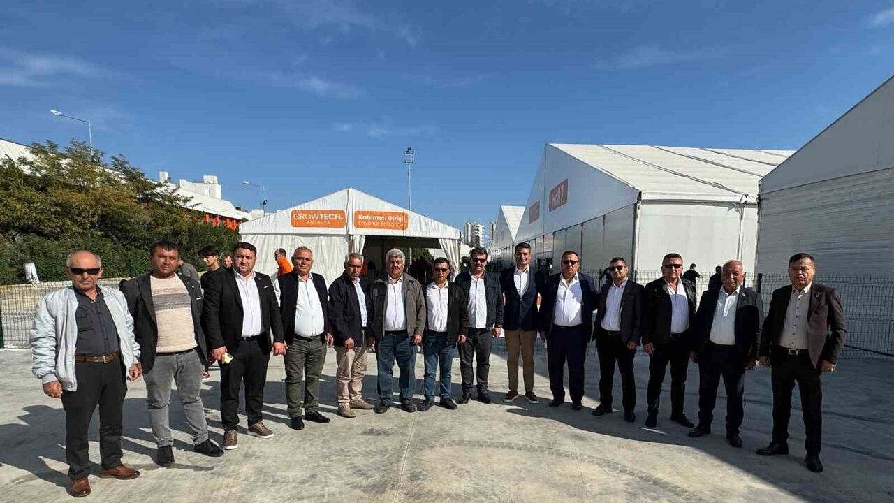 Milas Muhtarları Growtech Antalya 2025’te: Tarımda Yeni Teknolojiler ve Sürdürülebilir Uygulamalar