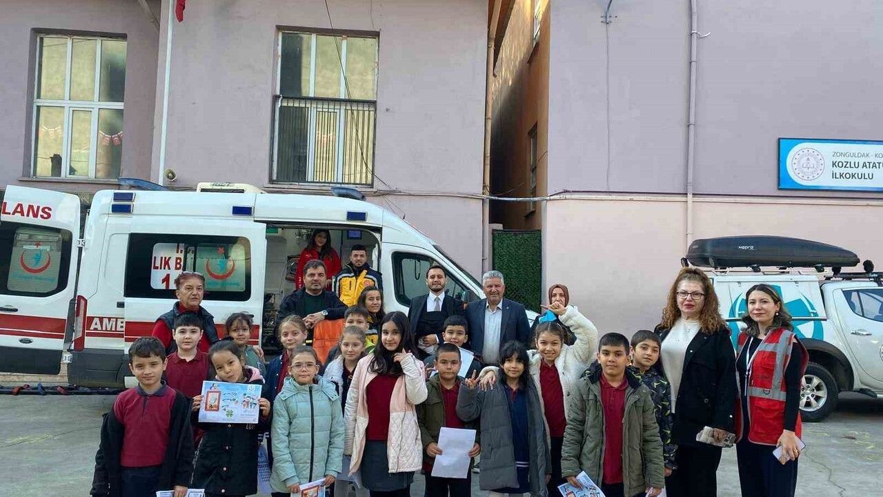 Minik Öğrenciler Sağlık Elçisi Oldu: Kozlu’da 150 Çocuğa Erken Sağlık Eğitimi