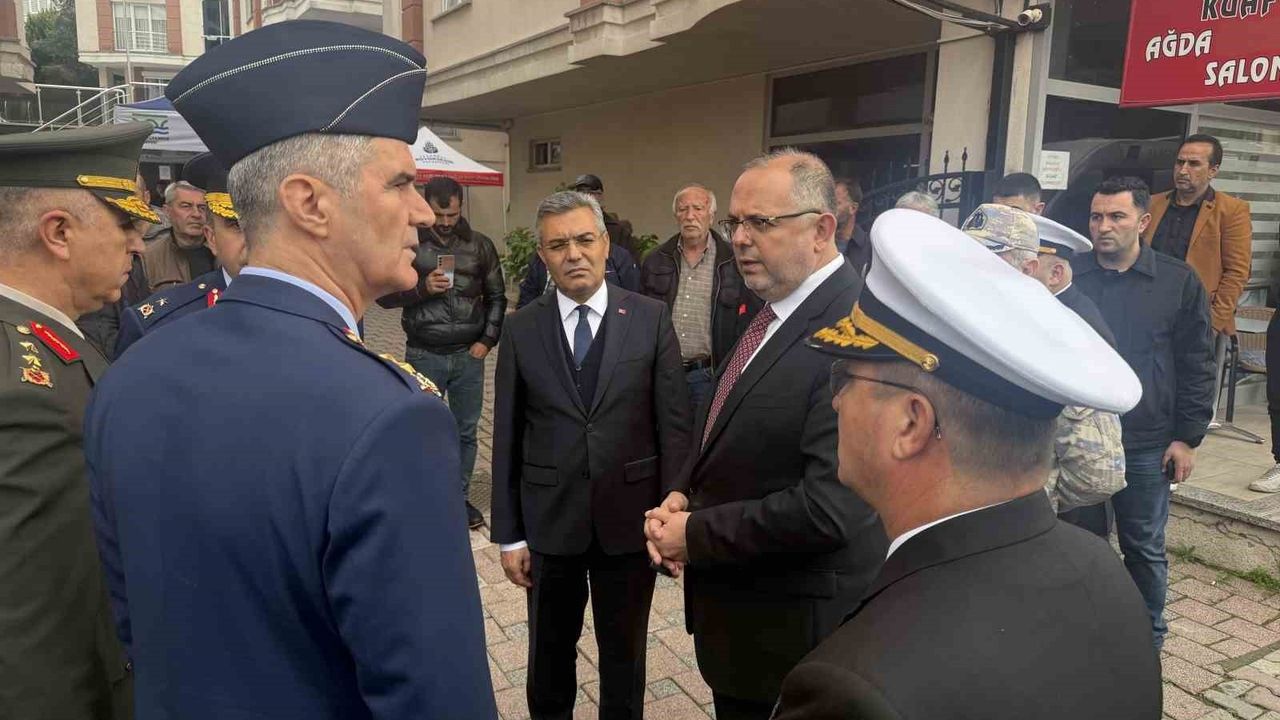 MSÜ Rektörü Erhan Afyoncu'dan Şehit Gökhan Korkmaz'a Taziye Ziyareti