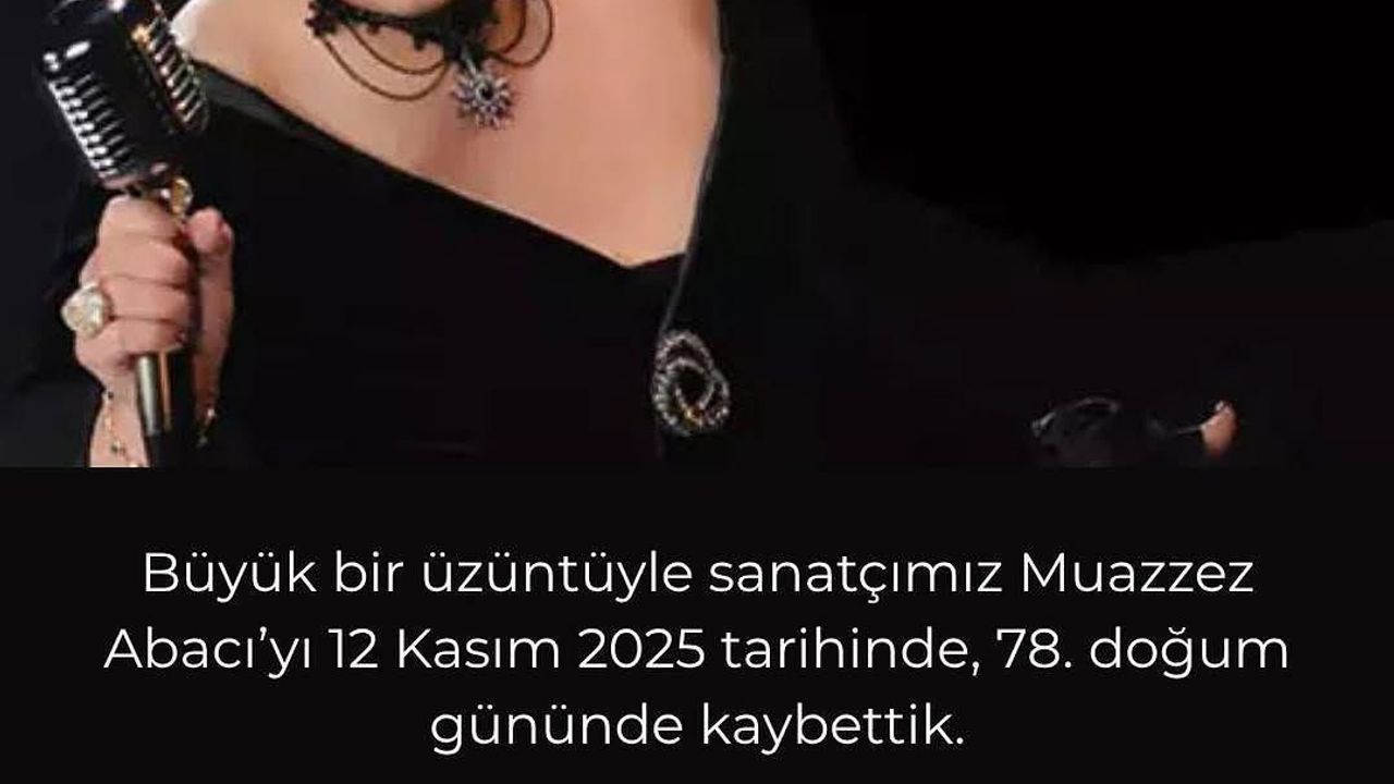 Muazzez Abacı (78) hayatını kaybetti
