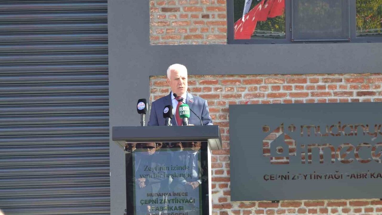 Mudanya İmece Zeytinyağı Fabrikası Bursa'da Açıldı — 16 Milyon TL, Günlük 80 Ton