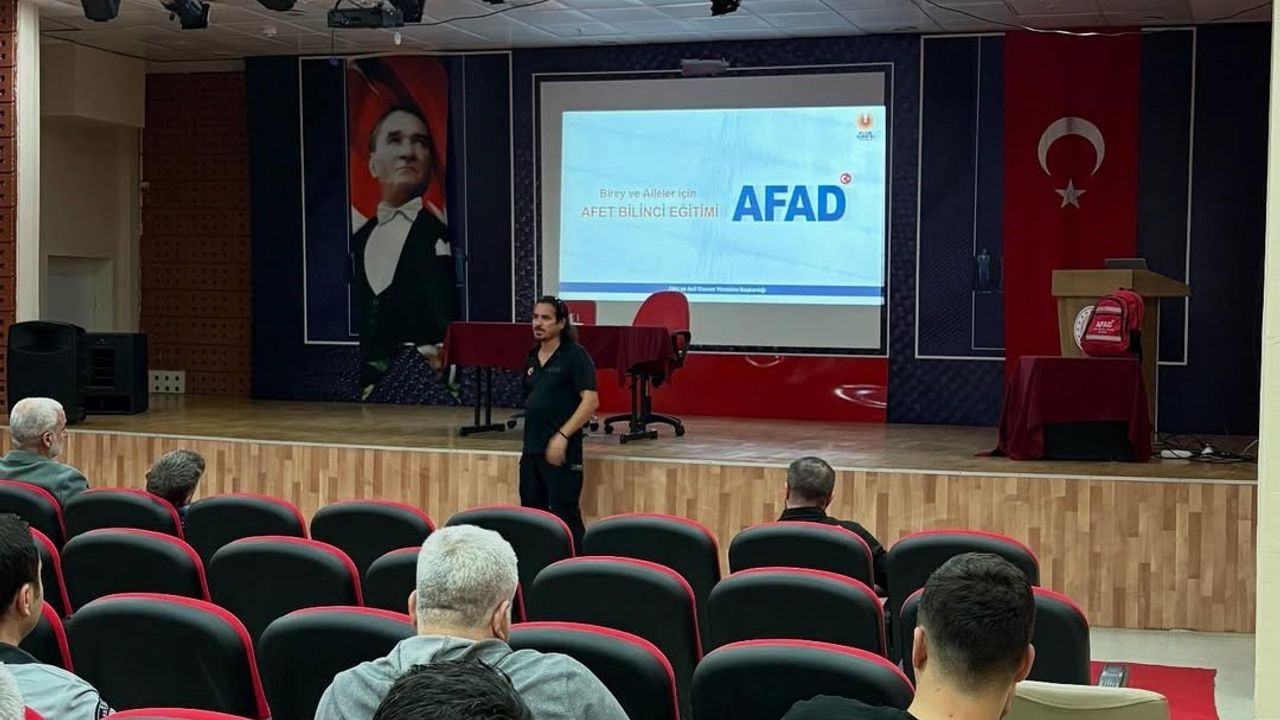 Muğla AFAD'dan Afet Bilinci ve Farkındalık Eğitimi