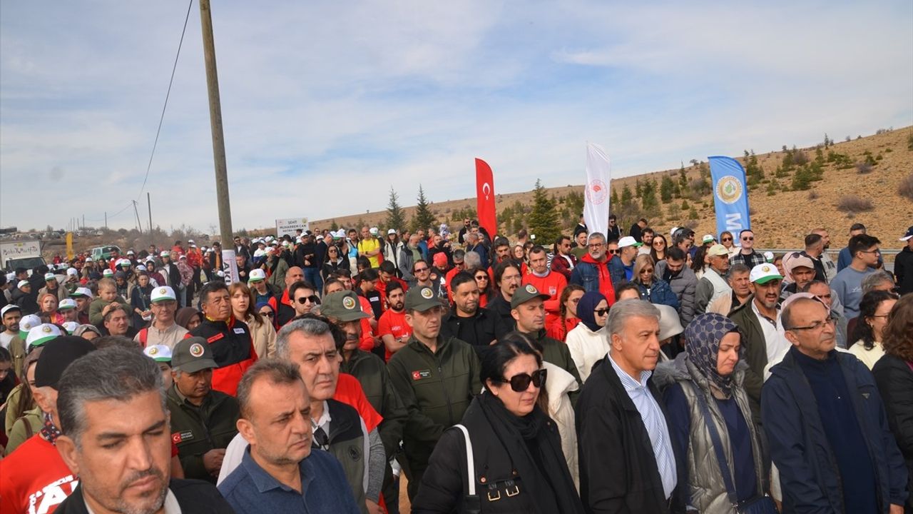 Muharrem Can İçin Konya'da Hatıra Ormanı: Fidan Dikim Töreni