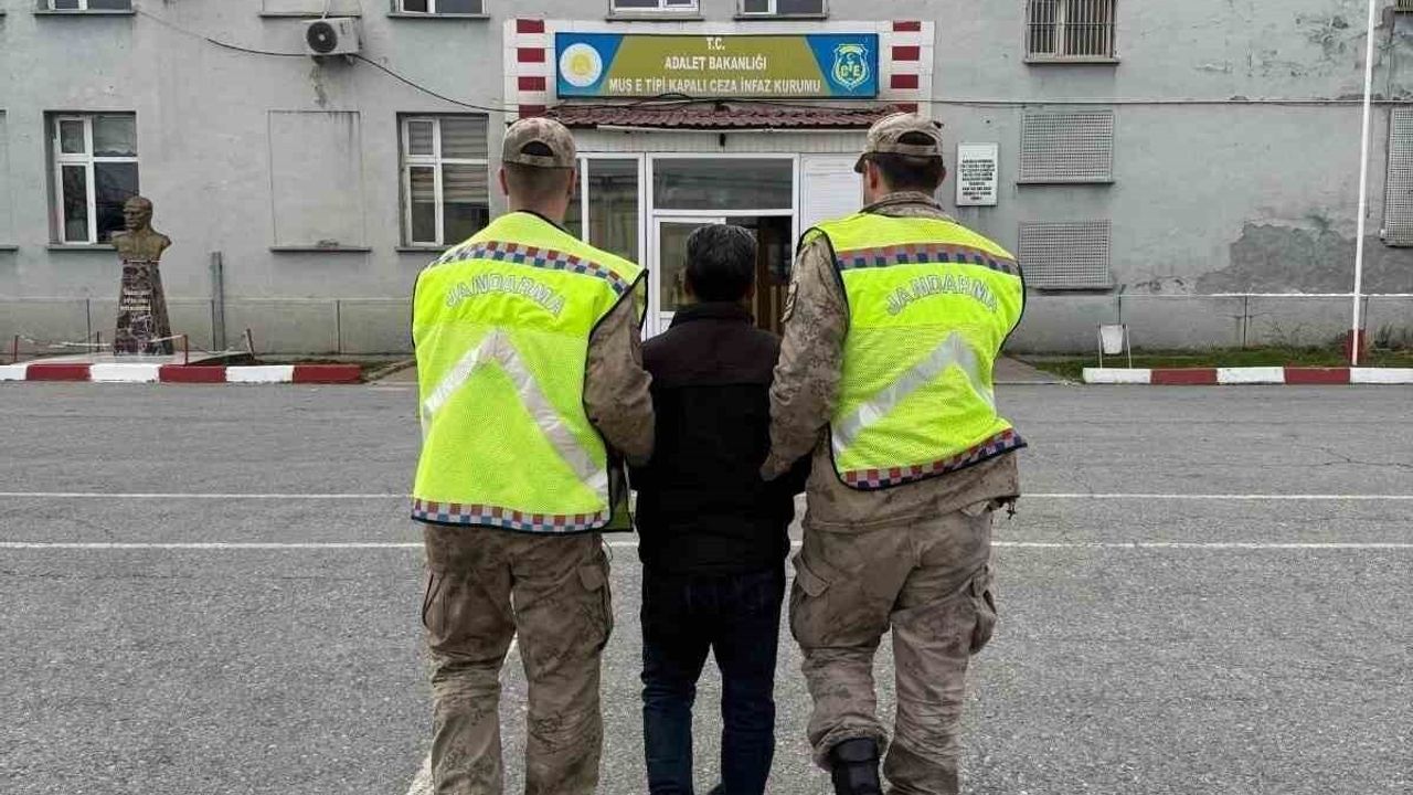 Muş'ta 5 Yıl Kesinleşmiş Hapisle Aranan İ.A. Yakalandı
