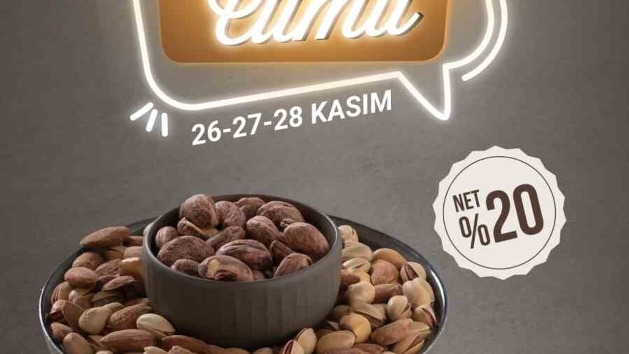 Musko Kuruyemiş’ten 'Efsane Kasım' İndirimi